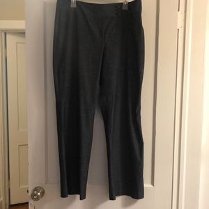 Ann Taylor Loft Julie denim dress pants